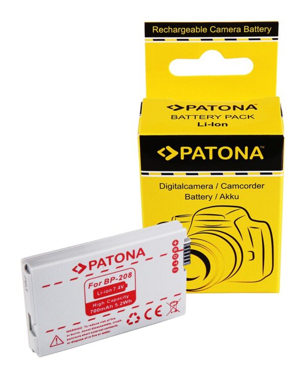 Battery Canon BP208 BP-308 BP-315 DC10 DC20 DC21 DC40 DC50 DC95