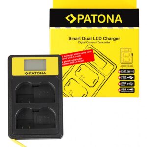 Smart Dual LCD USB Charger Nikon EN-EL15 ENEL15 D600 D610 D7000 D7100 D800 D8000 D800E D810 Z6 Z7